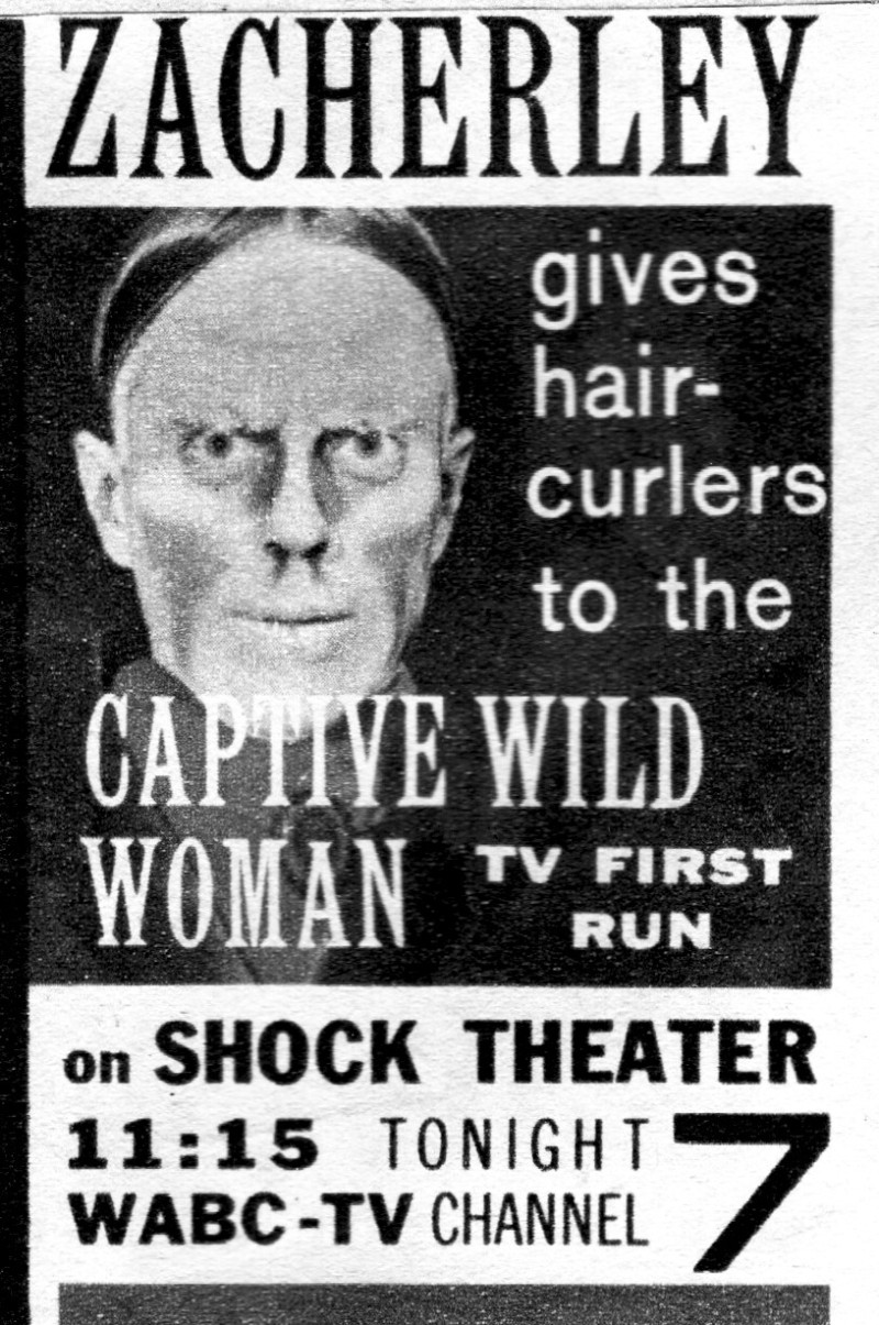 Captive Wild Woman (b:w)